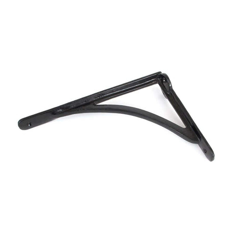 From The Anvil Accessories Black / Shelf Brackets / 10 x 7" From The Anvil - Black 10'' x 7'' Curved Shelf Bracket