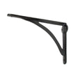 From The Anvil Accessories Black / Shelf Brackets / 10 x 7" From The Anvil - Black 10'' x 7'' Curved Shelf Bracket