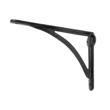 From The Anvil Accessories Black / Shelf Brackets / 10 x 7" From The Anvil - Black 10'' x 7'' Curved Shelf Bracket