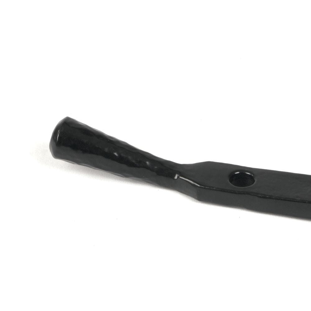 From The Anvil Window Furniture Black / 12"/300mm From The Anvil - Black 12" Hammered Newbury Stay