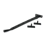 From The Anvil Window Furniture Black / 12"/300mm From The Anvil - Black 12" Hammered Newbury Stay