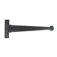 From The Anvil Hinges Black / Tee Hinges / 12" (304mm) From The Anvil - Black 12" Penny End T Hinge (pair)