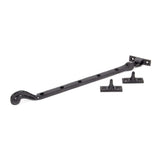 From The Anvil Window Furniture Black / 13"/330mm From The Anvil - Black 13" Rosehead Stay