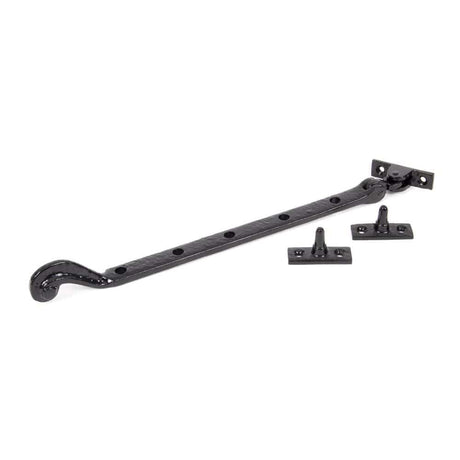 From The Anvil Window Furniture Black / 13"/330mm From The Anvil - Black 13" Rosehead Stay