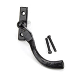 From The Anvil Window Furniture Black / Right Hand / Yes From The Anvil - Black 16mm Peardrop Espag - RH