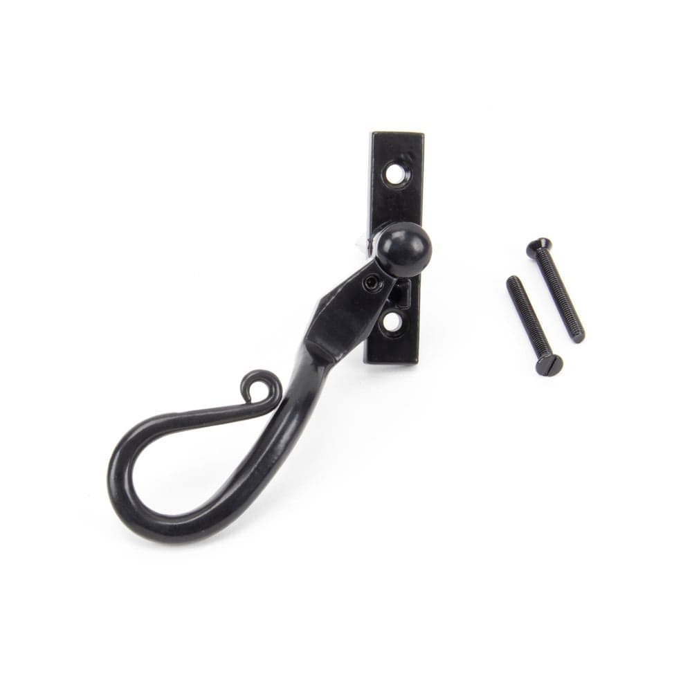 From The Anvil Window Furniture Black / Left Hand / Yes From The Anvil - Black 16mm Shepherd's Crook Espag - LH