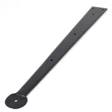 From The Anvil Hinges Black / Hinge Fronts / 18" (457mm) From The Anvil - Black 18" Penny End Hinge Front (pair)