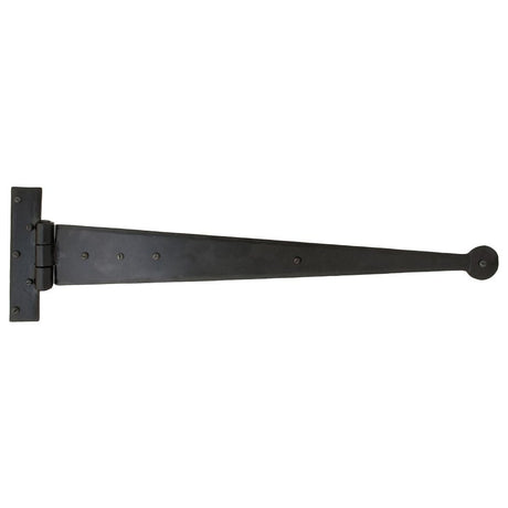 From The Anvil Hinges Black / Tee Hinges / 18" (457mm) From The Anvil - Black 18" Penny End T Hinge (pair)