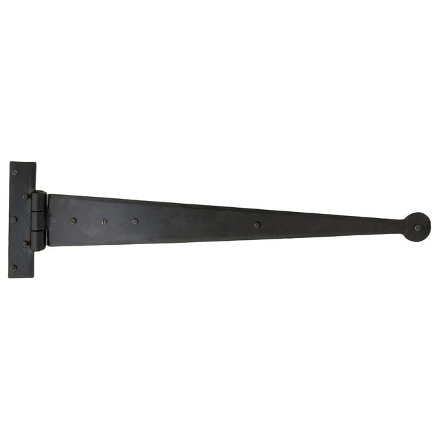 From The Anvil Hinges Black / Tee Hinges / 18" (457mm) From The Anvil - Black 18" Penny End T Hinge (pair)
