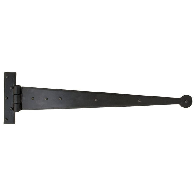 From The Anvil Hinges Black / Tee Hinges / 22" (559mm) From The Anvil - Black 22" Penny End T Hinge (pair)