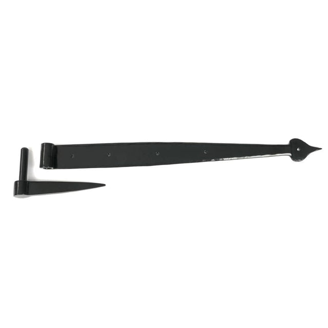 From The Anvil Hinges Black / Hook & Band Hinges / 4" x (102mm) From The Anvil - Black 24" Band & Spike Hinge (Pair)
