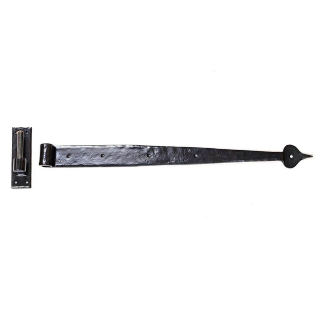 From The Anvil Hinges Black / Hook & Band Hinges / 4" x (102mm) From The Anvil - Black 24" Hook & Band Hinge (pair)