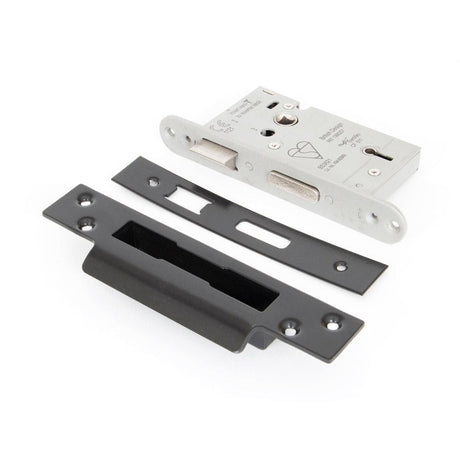 From The Anvil Locks & Latches Black / 5 Lever Sashlocks / 2.5" / 65mm From The Anvil - Black 2Ã‚Â½" 5 Lever Heavy Duty BS Sash Lock