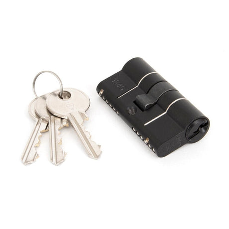 From The Anvil Locks & Latches Black / Euro Double Cylinders / 30 x 30mm From The Anvil - Black 30/30 6pin Euro Cylinder KA