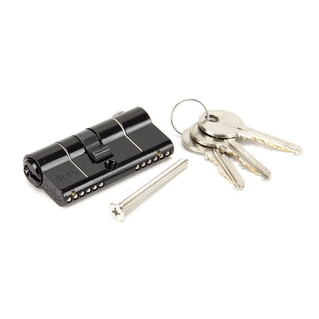 From The Anvil Locks & Latches Black / Euro Double Cylinders / 30 x 35mm From The Anvil - Black 30/35 6pin Euro Cylinder