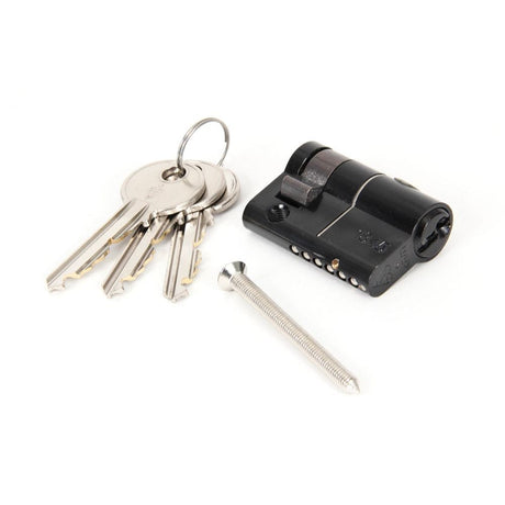 From The Anvil Locks & Latches Black / Euro Cylinders Single / 35 x 10mm From The Anvil - Black 35/10 6pin Single Cylinder