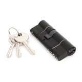 From The Anvil Locks & Latches Black / Euro Double Cylinders / 35 x 45mm From The Anvil - Black 35/45 6pin Euro Cylinder KA