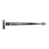 From The Anvil Hinges Black / Hook & Band Hinges / 35" (889mm) From The Anvil - Black 35" Hook & Band Hinge - Cranked (pair)