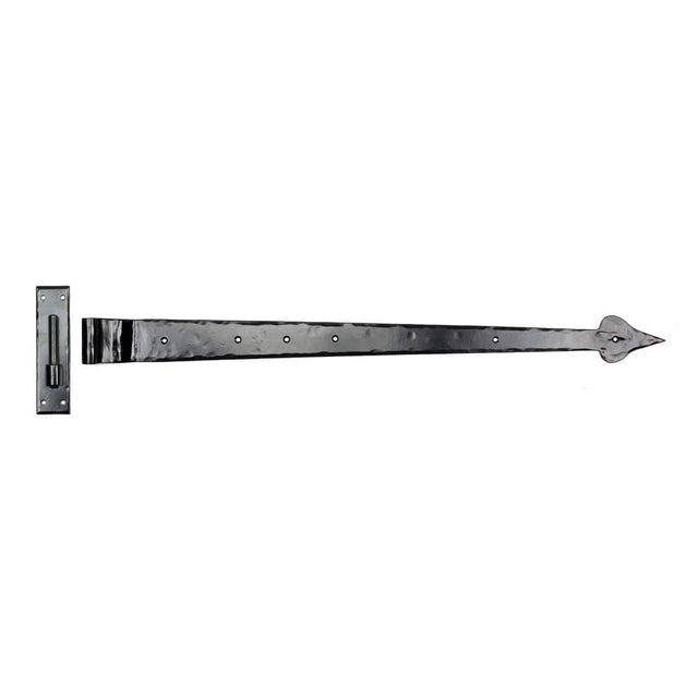 From The Anvil Hinges Black / Hook & Band Hinges / 35" (889mm) From The Anvil - Black 35" Hook & Band Hinge - Cranked (pair)