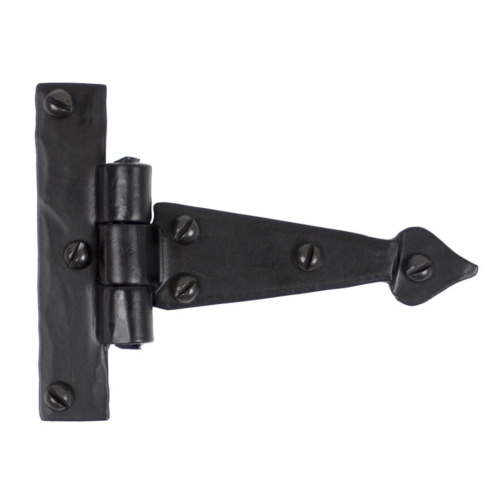 From The Anvil Hinges Black / Tee Hinges / 4" x (102mm) From The Anvil - Black 4" Arrow Head T Hinge (pair)