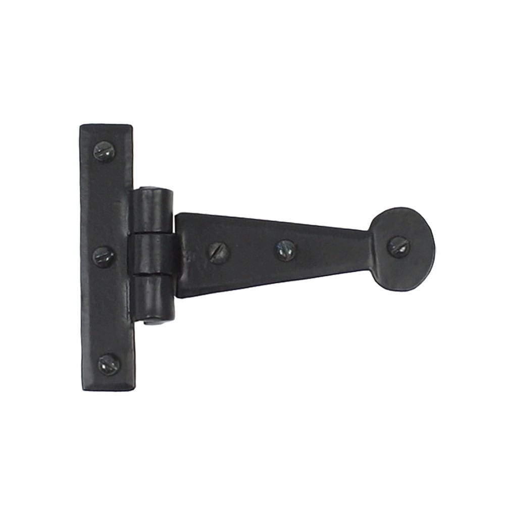 From The Anvil Hinges Black / Tee Hinges / 4" x (102mm) From The Anvil - Black 4" Penny End T Hinge (pair)