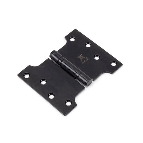 From The Anvil Hinges Black / Parliament Hinges / 4" x (102mm) From The Anvil - Black 4" x 3" x 5" Parliament Hinge (pair) ss