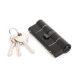 From The Anvil Locks & Latches Black / Euro Double Cylinders / 40 x 40mm From The Anvil - Black 40/40 6pin Euro Cylinder KA