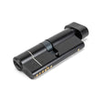 From The Anvil Locks & Latches Black / Euro Cylinder & Turn / 40 x 40mm From The Anvil - Black 40/40 6pin Euro Cylinder/Thumbturn