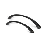 From The Anvil Cabinet Hardware Black / Cabinet Pull Handles From The Anvil - Black 5" Shell Pull Handle