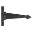 From The Anvil Hinges Black / Tee Hinges / 6" (152mm) From The Anvil - Black 6" Arrow Head T Hinge (pair)