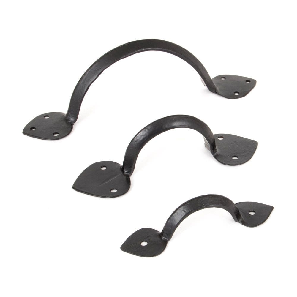 From The Anvil Door Furniture Black From The Anvil - Black 6" Gothic D Handle