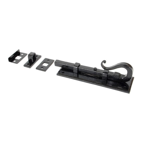 From The Anvil Accessories Black / Straight Surface Bolts / 150mm / 6" From The Anvil - Black 6" Shepherd's Crook Universal Bolt