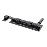 From The Anvil Accessories Black / Straight Surface Bolts / 150mm / 6" From The Anvil - Black 6" Straight Door Bolt