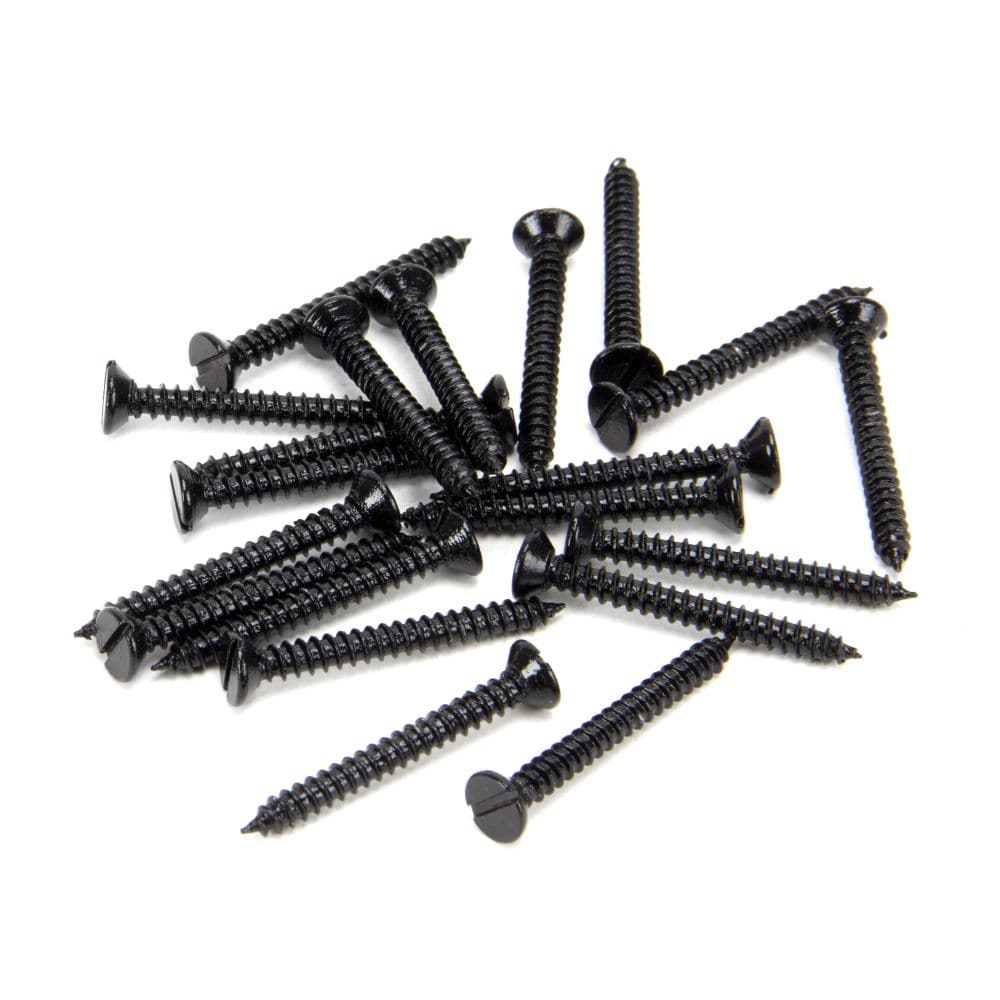 From The Anvil Accessories Black / Fixing Packs From The Anvil - Black 6 x 1Ãƒâ€šÃ‚Â¼" Countersunk Screws (25)