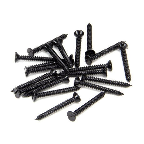 From The Anvil Accessories Black / Fixing Packs From The Anvil - Black 6 x 1Ãƒâ€šÃ‚Â¼" Countersunk Screws (25)