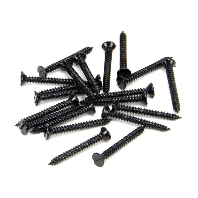 From The Anvil Accessories Black / Fixing Packs From The Anvil - Black 6 x 1Ãƒâ€šÃ‚Â¼" Countersunk Screws (25)