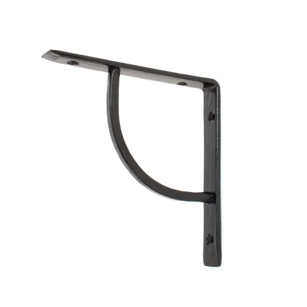 From The Anvil Accessories Black / Shelf Brackets / 6 x 6" From The Anvil - Black 6'' x 6'' Plain Shelf Bracket