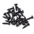 From The Anvil Accessories Black / Fixing Packs From The Anvil - Black 6xÃƒâ€šÃ‚Â½" Round Head Screws (25)
