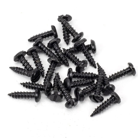 From The Anvil Accessories Black / Fixing Packs From The Anvil - Black 6xÃƒâ€šÃ‚Â½" Round Head Screws (25)