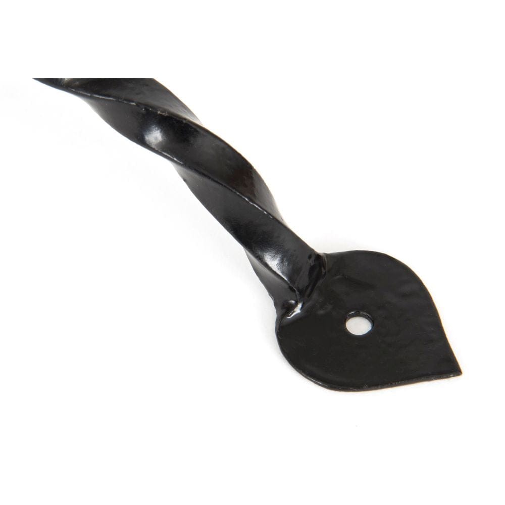 From The Anvil Cabinet Hardware Black / Cabinet Pull Handles From The Anvil - Black 7" Twist Pull Handle