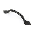 From The Anvil Cabinet Hardware Black / Cabinet Pull Handles From The Anvil - Black 7" Twist Pull Handle