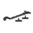 From The Anvil Window Furniture Black / 8"/200mm From The Anvil - Black 8" Rosehead Stay