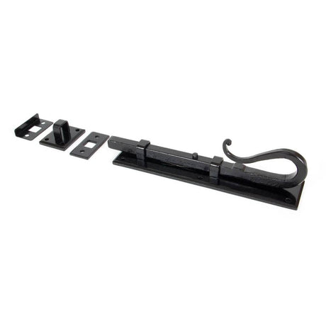 From The Anvil Accessories Black / Straight Surface Bolts / 200mm / 8" From The Anvil - Black 8" Shepherd's Crook Universal Bolt