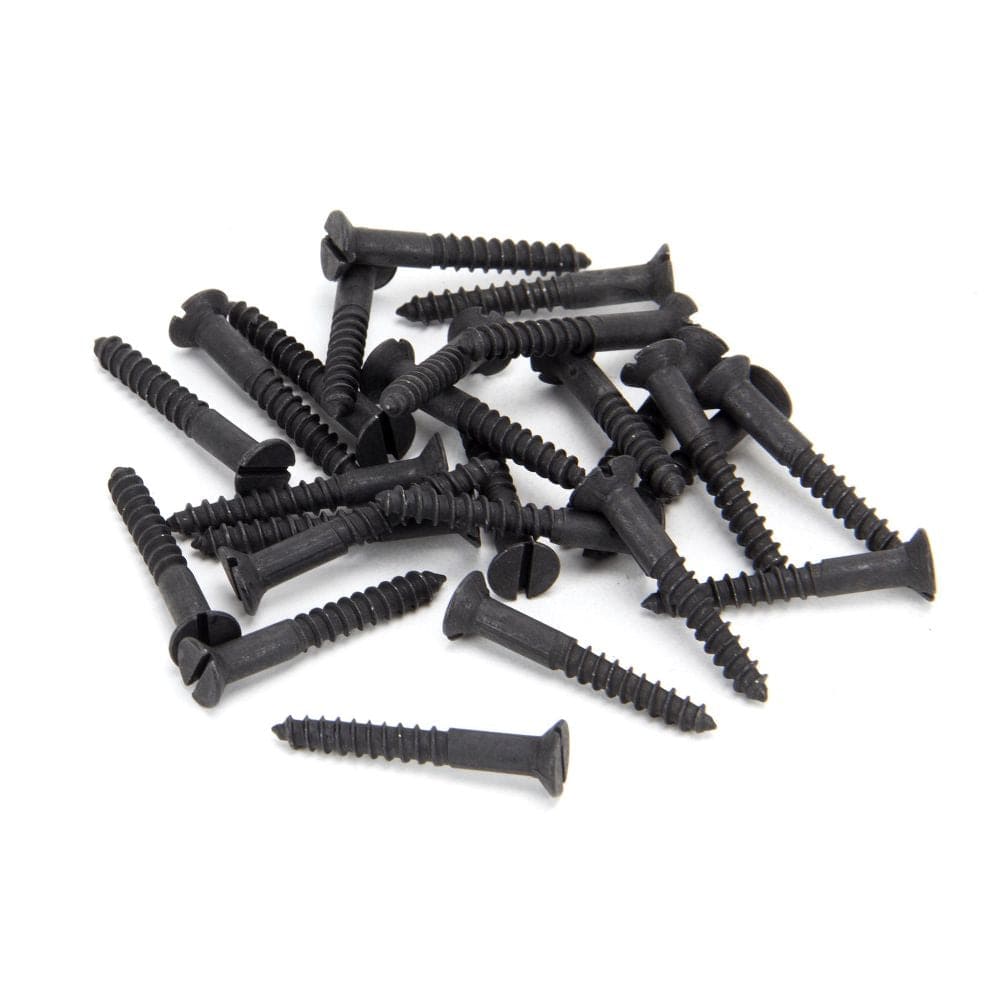 From The Anvil Accessories Black / Fixing Packs From The Anvil - Black 8x1Ãƒâ€šÃ‚Â¼" Countersunk Screws (25)