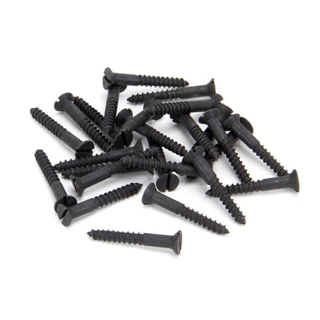 From The Anvil Accessories Black / Fixing Packs From The Anvil - Black 8x1Ãƒâ€šÃ‚Â¼" Countersunk Screws (25)