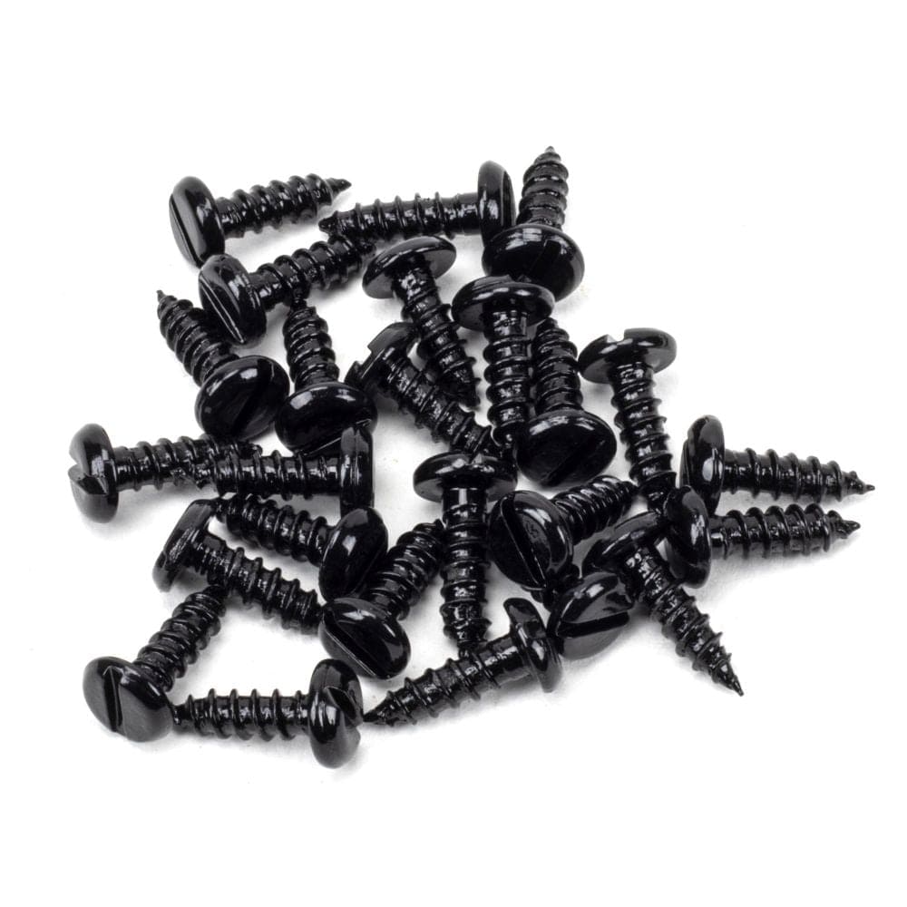 From The Anvil Accessories Black / Fixing Packs From The Anvil - Black 8xÃƒâ€šÃ‚Â½" Round Head Screws (25)