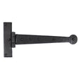 From The Anvil Hinges Black / Tee Hinges / 9" (229mm) From The Anvil - Black 9" Penny End T Hinge (pair)