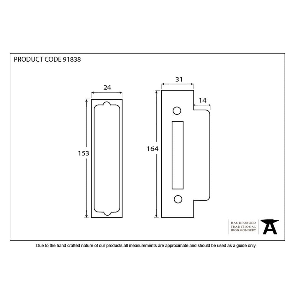 From The Anvil Locks & Latches Black / Rebate Sets From The Anvil - Black Ãƒâ€šÃ‚Â½" Rebate Kit For 90247