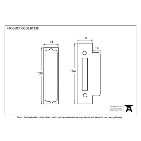 From The Anvil Locks & Latches Black / Rebate Sets From The Anvil - Black Ãƒâ€šÃ‚Â½" Rebate Kit For 90247