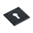 From The Anvil Door Furniture Black / Mortice Key Profile Escutcheons From The Anvil - Black Avon Escutcheon